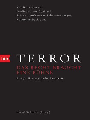 cover image of Terror--Das Recht braucht eine Bühne
